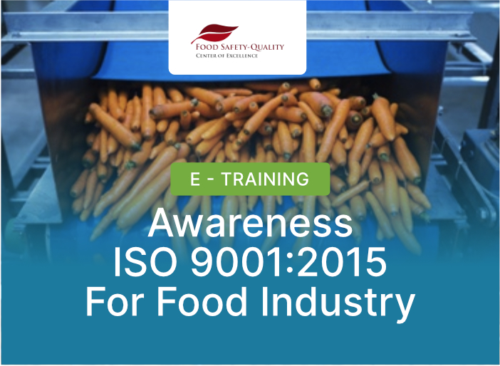 Awareness ISO 9001:2015 For Food Industry  06 May – 07 May 2024